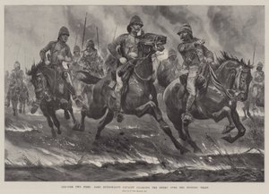 Através de Dois Incêndios, Cavalaria de Lord Dundonald atacando o Inimigo sobre o Velde Ardente